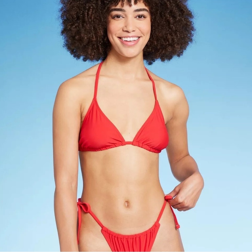 5/$25 Wild Fable Halter Bikini Top